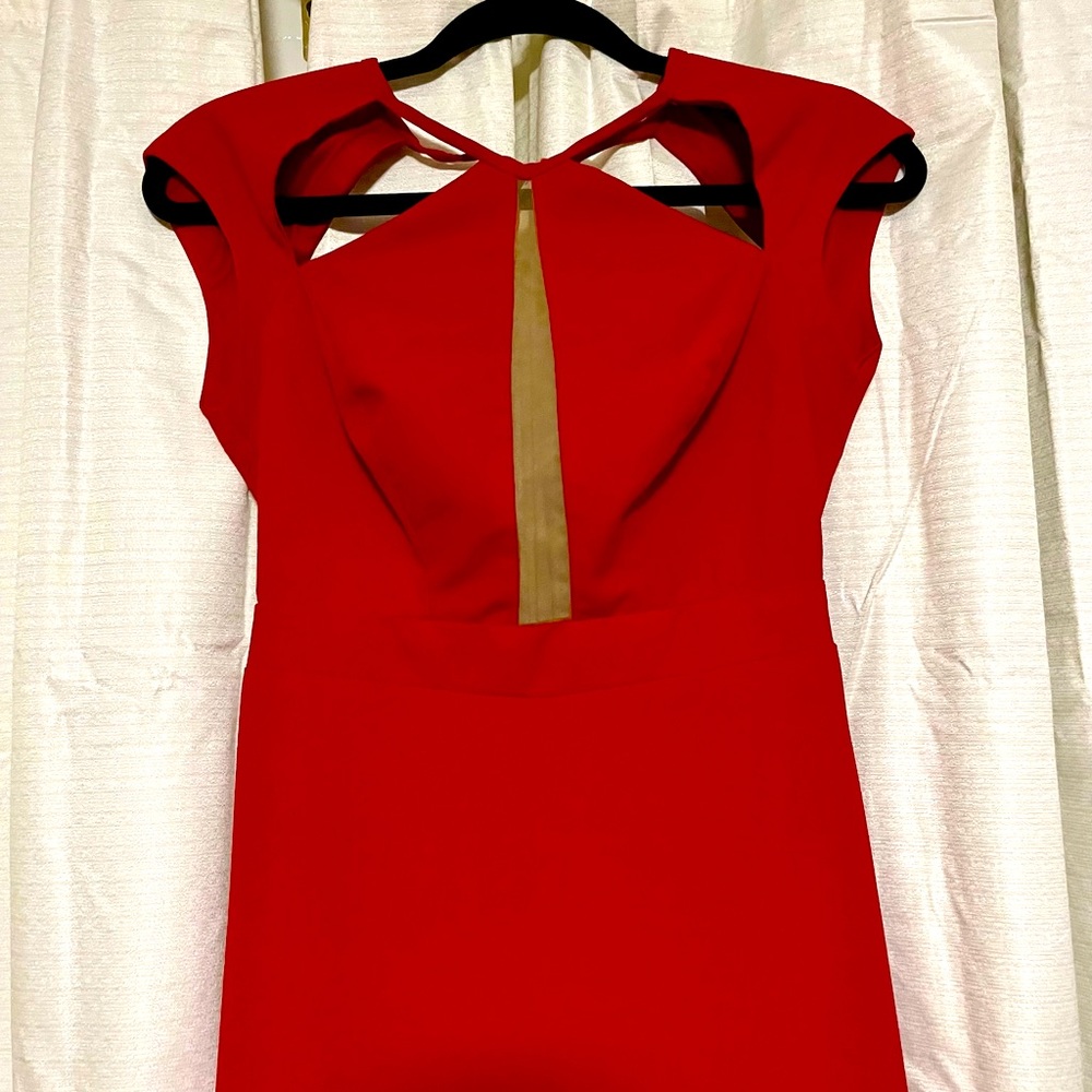 Ralph Lauren inspired. Red long dress. Size 6.